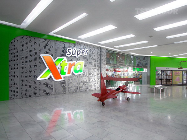 Xtra Super Market in Panama-TSTC Sliding Door-pic2