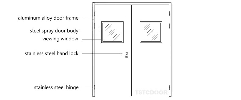 Hospital Ward Door-TWD200-pic1