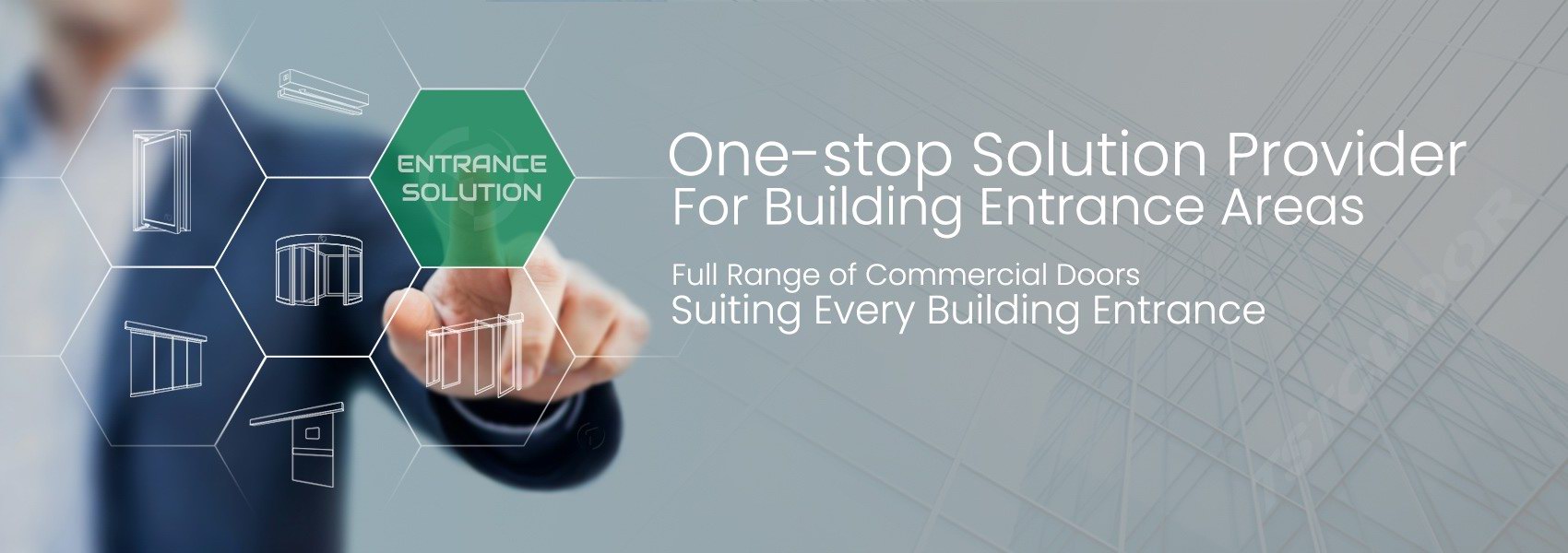 One-Stop Automatic Door Provider for Building Entrance |TSTC