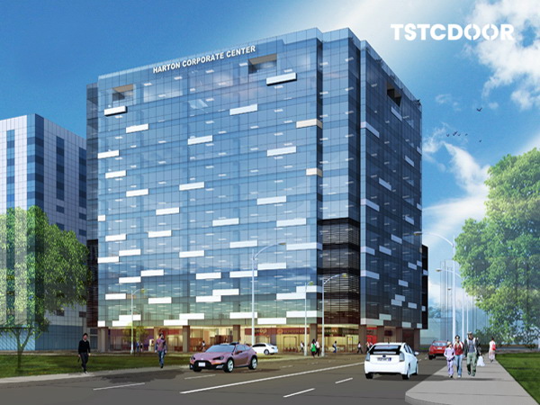 TSTC automatic revolving door-Harton Philippines-pic1