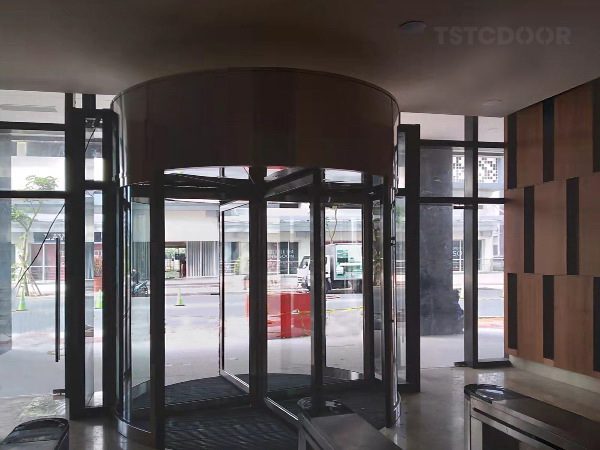TSTC automatic revolving door-Harton Philippines-pic2