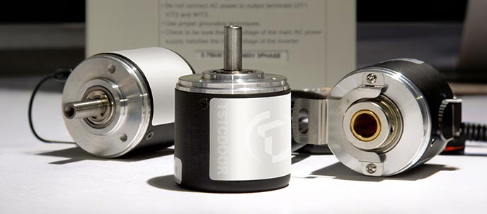 Encoder for TSTC Revolving Door