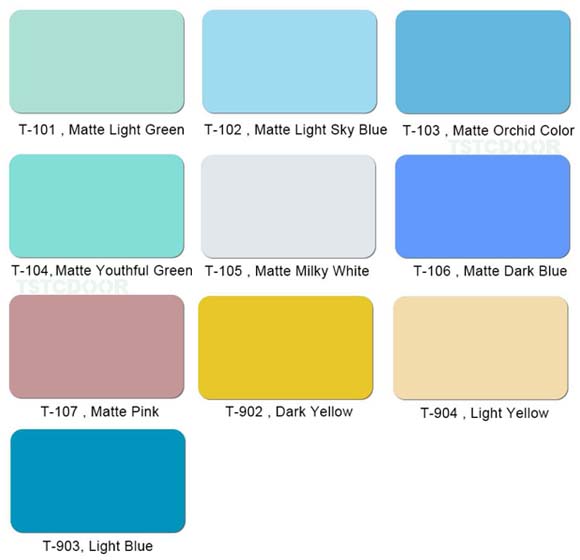 Popular Painting Colors for TSTC Hermetic Door Popular Painting Colors for TSTC Hermetic Door