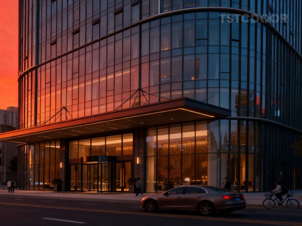 TMR300-Manual Revolving Door for hotel-1 TMR300-Manual Revolving Door for hotel-1