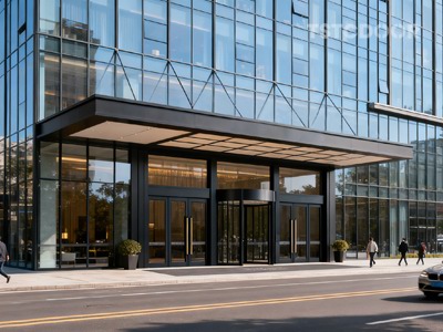 TAR200 - 2 Wing Automatic Revolving Door for Hotel in China