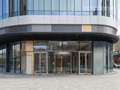 2 Wing Automatic Revolving Door for Shopping Mall Project-TAR200