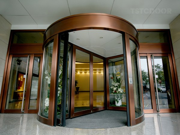 2 wing revolving door for office building-TAR200 from TSTC-2 2 wing revolving door for office building-TAR200 from TSTC-2