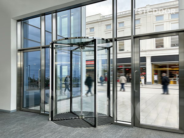 TAR600-All glass revolving door for Hotel-1