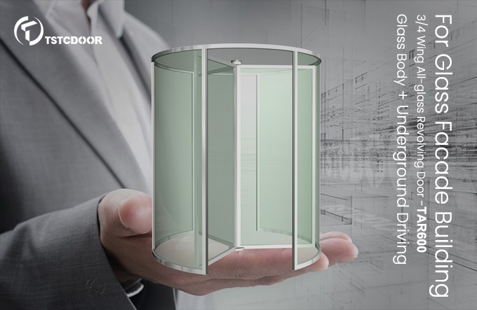 TSTC All Glass Revolving Door -TAR600