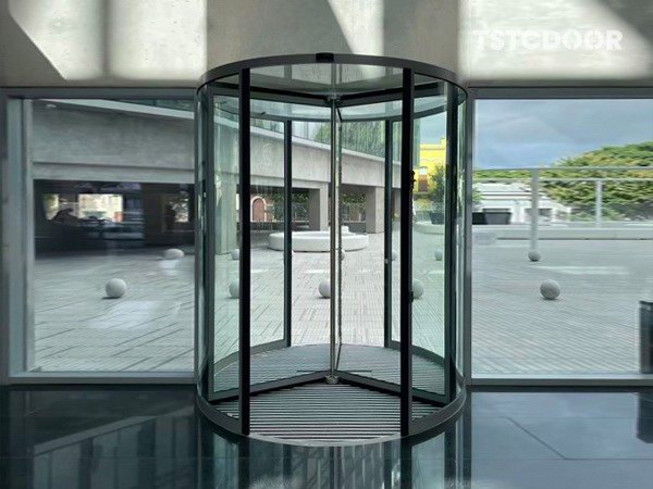 TAR600-all glass revolving door -Office Building-2