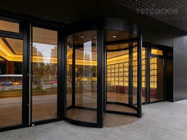 TAR300-3/4 wing revolving door-hotel project-1