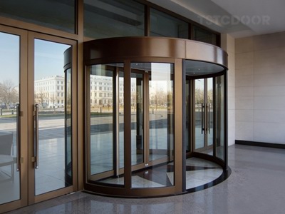 2 Wing Automatic Revolving Door for Hotel in East Asia |TAR200