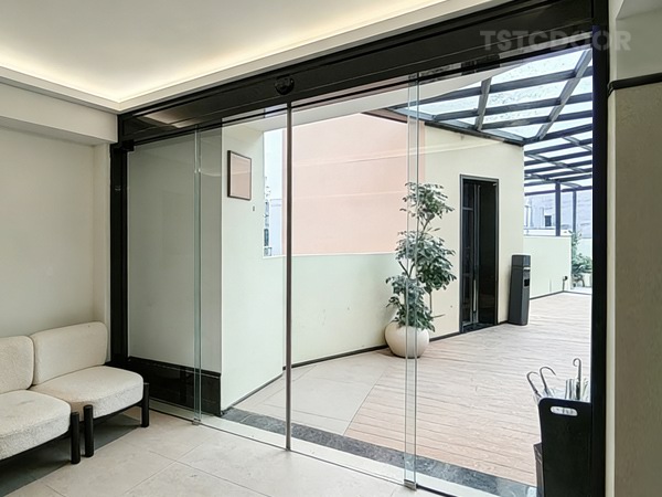 Automatic Sliding Door- Frameless-TS300-1