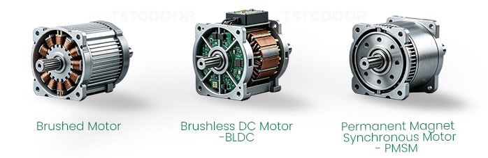 3 types of motors for automatic revolving doors-TSTC