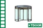 TMR300 - 4 Wing Manual Revolving Door